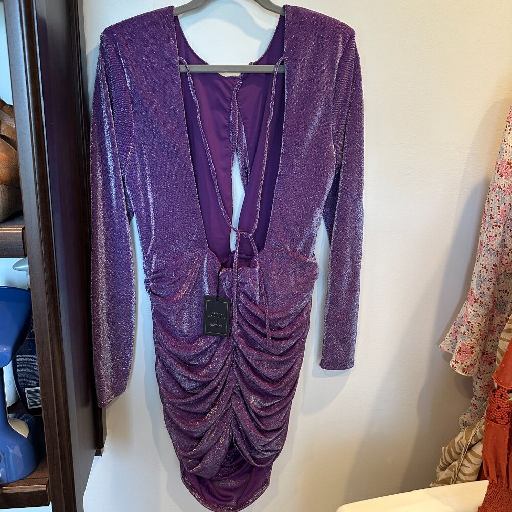 Michael Costello Sexy Mini Dress Size XL New with Tags - Picture 4 of 6